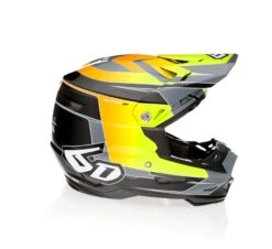 6D ATR-2 Impact Helmet -Motorcycle Series 6 datr2 impact helmet yellow orange 1