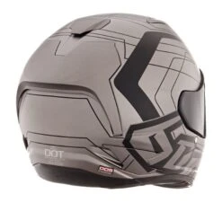 6D ATS-1R Aero Helmet -Motorcycle Series 6 dats1 r aero helmet matte titanium 1