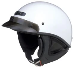 GMax GM35 Fully Dressed Helmet - Solid -Motorcycle Series Gmax Gm35 Half Helmet Fully Dressed Pearl White