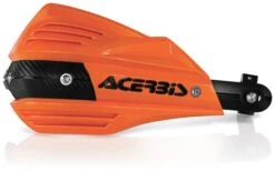 Acerbis X-Factor Handguards -Motorcycle Series acerbis x factor handguards orange black