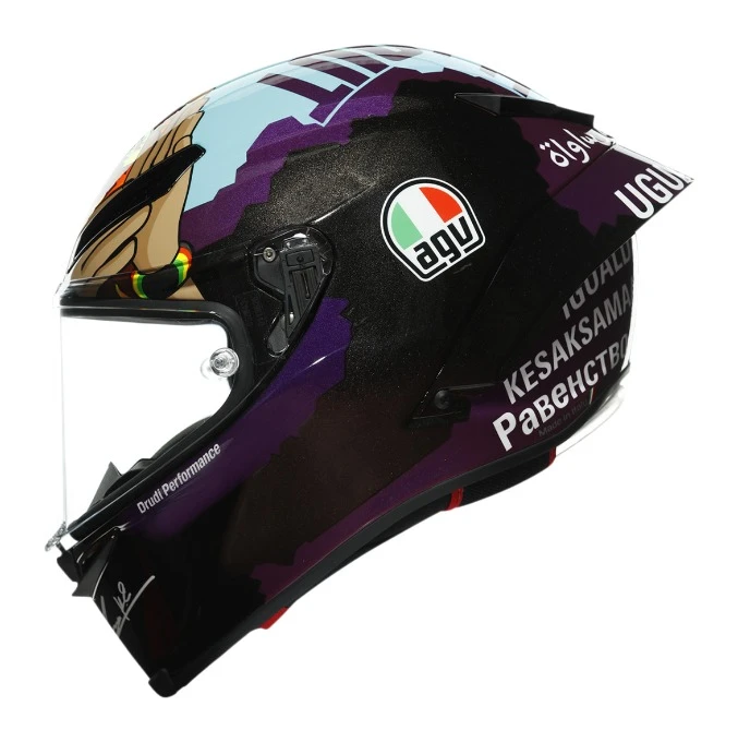 AGV Pista GP RR Morbidelli Misano 2020 Helmet 2 AGV Pista GP RR Morbidelli Misano 2020 Helmet - Image 2