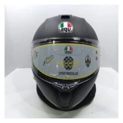 AGV Sportmodular Carbon Tricolore Helmet Matte Black / XL [Blemished - Very Good] -Motorcycle Series agv sportmodular carbon tricolore helmet matte black xl blemished very good matte black 6