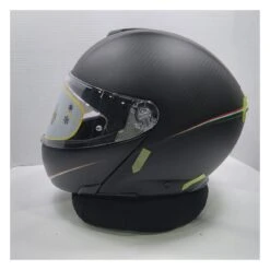 AGV Sportmodular Carbon Tricolore Helmet Matte Black / XL [Blemished - Very Good] -Motorcycle Series agv sportmodular carbon tricolore helmet matte black xl blemished very good matte black 7