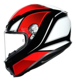 AGV K6 Hyphen Helmet -Motorcycle Series agvk6 hyphen helmet black red white 4