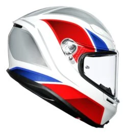 AGV K6 Hyphen Helmet -Motorcycle Series agvk6 hyphen helmet white red blue 1