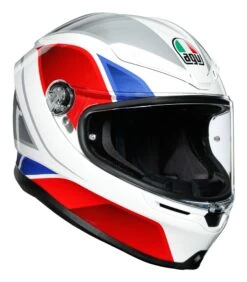 AGV K6 Hyphen Helmet -Motorcycle Series agvk6 hyphen helmet white red blue