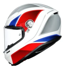 AGV K6 Hyphen Helmet -Motorcycle Series agvk6 hyphen helmet white red blue 4