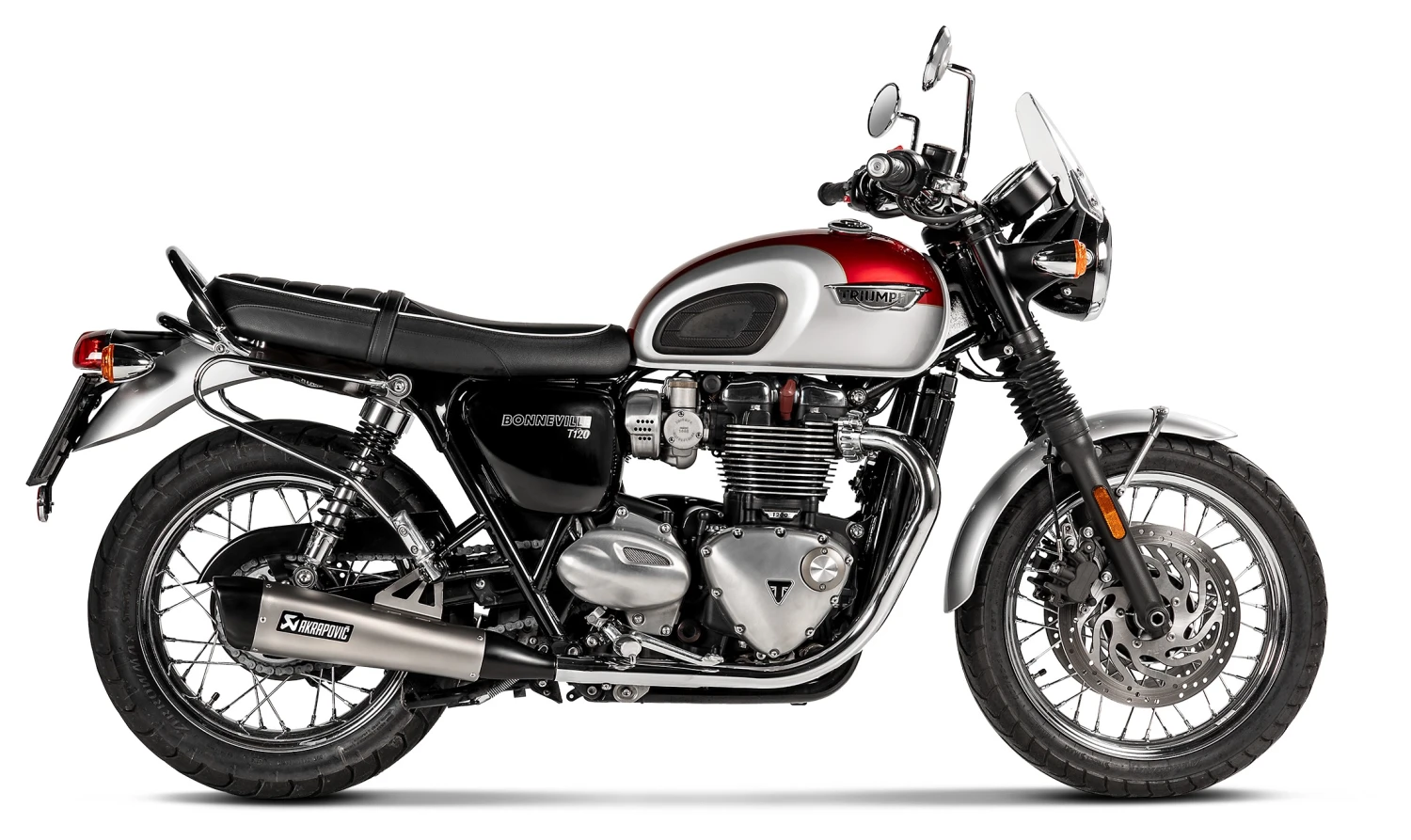 Akrapovic Heat Shield Triumph Bonneville T120 2016-2020 2 Akrapovic Heat Shield Triumph Bonneville T120 2016-2020 - Image 2