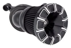 Arlen Ness 10-Gauge Cover For Velocity 65 And 90 Air Cleaners -Motorcycle Series arlen ness10 gauge cover for velocity65and90 air cleaners 2