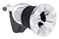 Arlen Ness 10-Gauge Cover For Velocity 65 And 90 Air Cleaners -Motorcycle Series arlen ness10 gauge cover for velocity65and90 air cleaners 3