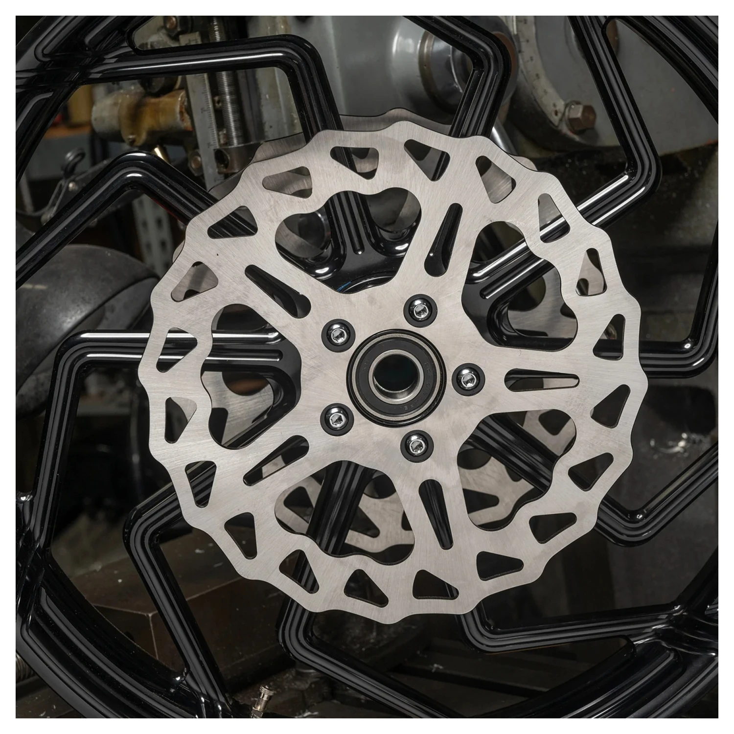 Arlen Ness 11.8" Rotator Front / Rear Rotor For Harley 2006-2017 - Image 3