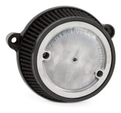 Arlen Ness Naked Stage 1 Big Sucker Round Air Cleaner For Harley M8 2017-2023