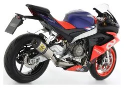 Arrow Indy Race Exhaust System Exhaust Aprilia RS 660 2021-2023 -Motorcycle Series arrow indy race full system exhaust aprilia rs6602021 titanium 2