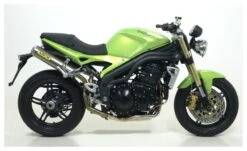 Arrow Round Slip-On Exhaust Triumph Speed Triple 2007-2010