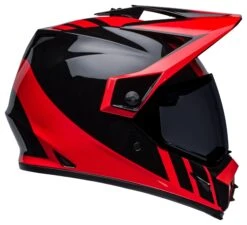 Bell Helmets Bell MX-9 Adventure Mips Dash Helmet -Motorcycle Series bell helmets mx9 adv mi dash black red 3