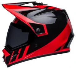 Bell Helmets Bell MX-9 Adventure Mips Dash Helmet -Motorcycle Series bell helmets mx9 adv mi dash black red 7