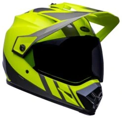 Bell Helmets Bell MX-9 Adventure Mips Dash Helmet -Motorcycle Series bell helmets mx9 adv mi dash hi viz yellow grey 2