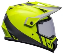 Bell Helmets Bell MX-9 Adventure Mips Dash Helmet -Motorcycle Series bell helmets mx9 adv mi dash hi viz yellow grey 3