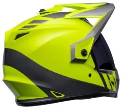 Bell Helmets Bell MX-9 Adventure Mips Dash Helmet -Motorcycle Series bell helmets mx9 adv mi dash hi viz yellow grey 4