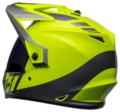 Bell Helmets Bell MX-9 Adventure Mips Dash Helmet -Motorcycle Series bell helmets mx9 adv mi dash hi viz yellow grey 6