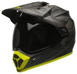 Bell Helmets Bell MX-9 Adventure Mips Stealth Helmet -Motorcycle Series bell mx9 adventure mips stealth helmet matte grey black hi viz yellow