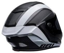 Bell Helmets Bell Race Star Flex DLX Tantrum Helmet Matte Black/Gloss Black/White / LG [Open Box] -Motorcycle Series bell race star flex dlx tantrum helmet matte black gloss black white lg open box matte black gloss black white 4