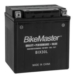 BikeMaster BIX30L-BS High-Performance Maintenance Free Battery
