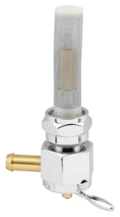 Biker's Choice Late Style Petcock -Motorcycle Series bikers choice round petcock22 mm lft side 3