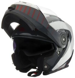 BILT Nomad Hyper Helmet -Motorcycle Series bilt nomad hyper helmet white black red 3
