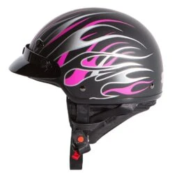 BILT Phoenix Women's Helmet 11 BILT Phoenix Women's Helmet -Motorcycle Series bilt phoenix womens helmet matte black pink 5