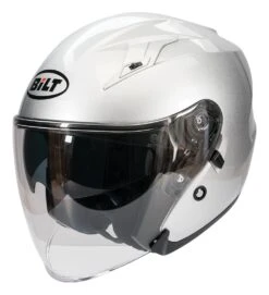 BILT Route Helmet -Motorcycle Series bilt route helmet silver