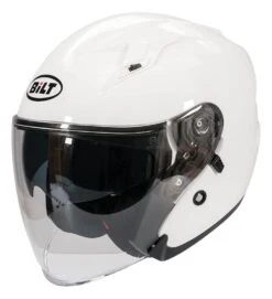 BILT Route Helmet -Motorcycle Series bilt route helmet white