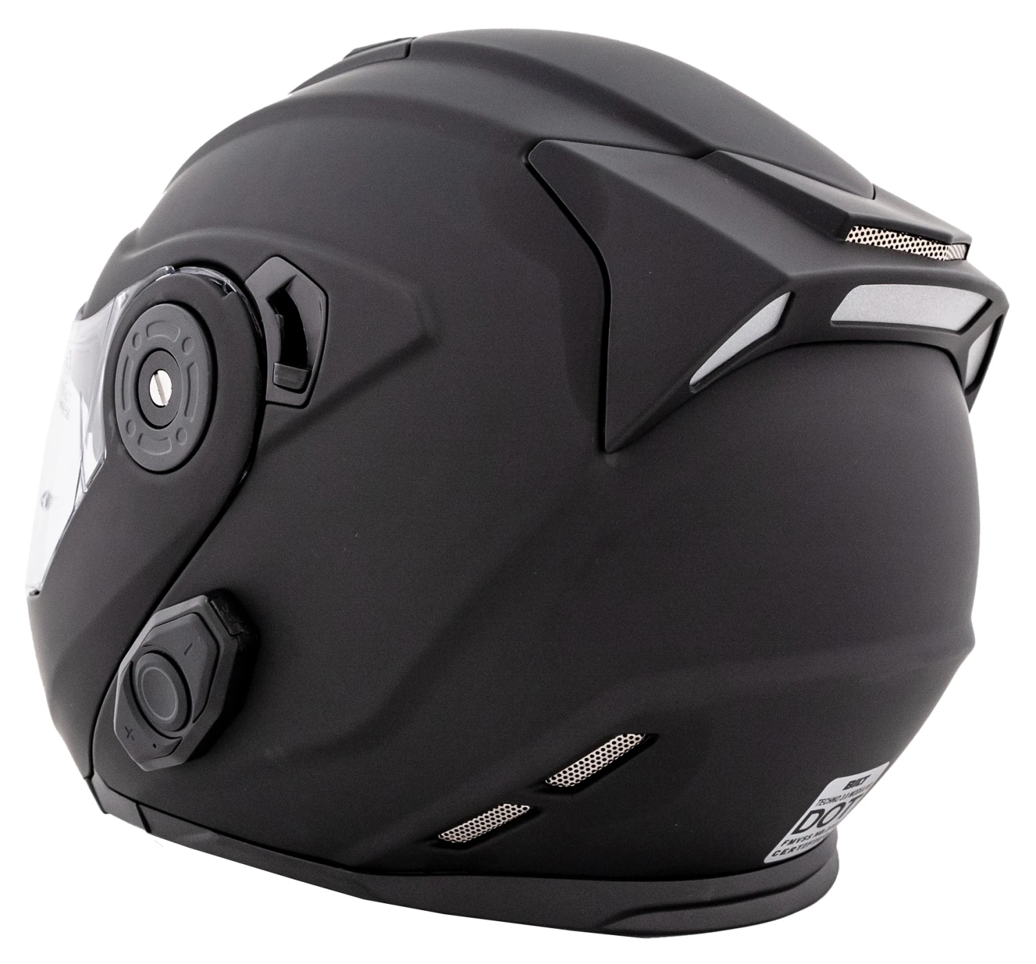 BILT Techno 3.0 Modular Sena Bluetooth Helmet Matte Black / 2XL [Open Box] - Image 3