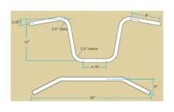 Biltwell Apes 1" Handlebars 14 Biltwell Apes 1" Handlebars -Motorcycle Series biltwell apes1 handlebars 6