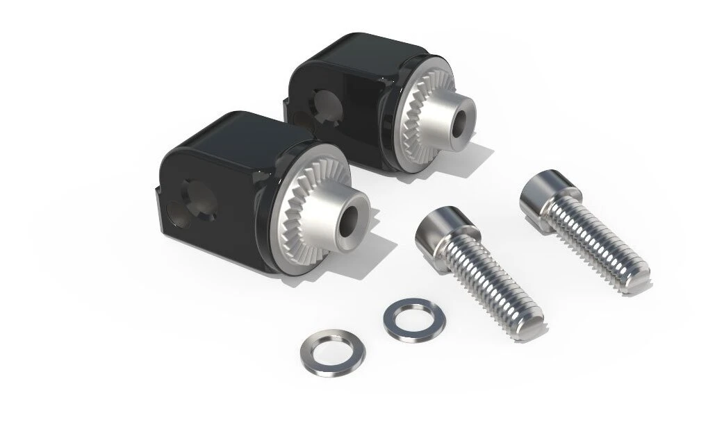 Ciro Passenger Foot Rest Adapters For Harley Softail 2018-2023 2 Ciro Passenger Foot Rest Adapters For Harley Softail 2018-2023 - Image 2