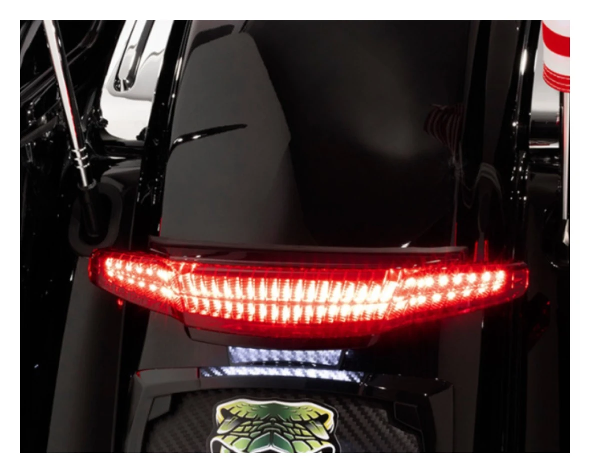 Ciro Tailight With License Plate Holder For Harley Touring 2014-2023 - Image 3