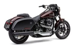 Cobra Slip-On For Harley FLSB 2018-2021 -Motorcycle Series cobra slip on for harley flsb20182021 black 2