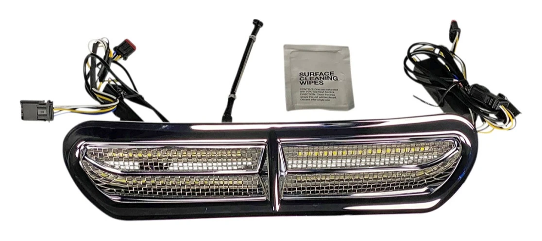 Custom Dynamics LED Vent Insert For Harley Touring 2014-2023 2 Custom Dynamics LED Vent Insert For Harley Touring 2014-2023 - Image 2