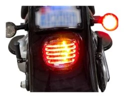 Custom Dynamics ProBEAM Low Profile LED Taillight With Turn Signals For Harley 1999-2023