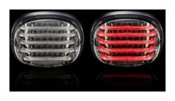 Custom Dynamics ProBEAM Squareback LED Taillight For Harley -Motorcycle Series custom dynamics pro beam squareback led taillight for harley 2