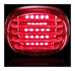 Custom Dynamics ProBEAM Squareback LED Taillight For Harley -Motorcycle Series custom dynamics pro beam squareback led taillight for harley 3