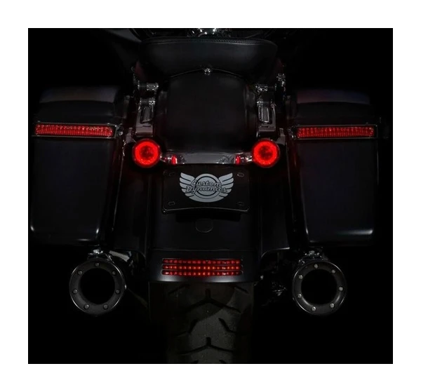 Custom Dynamics ProBeam Halo LED Rear Turn Signal Inserts For Harley 2007-2023 - Image 3