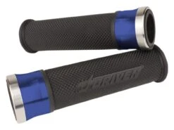 Driven Racing Halo Grips -Motorcycle Series driven grip halo gold black blue black