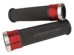 Driven Racing Halo Grips -Motorcycle Series driven grip halo gold black red black