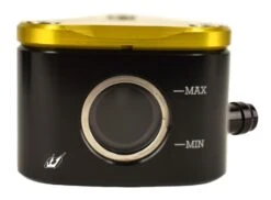 Driven Black 31cc Front Brake Reservoir Left Exit -Motorcycle Series driven racing brake clutch reservoir16cc 8