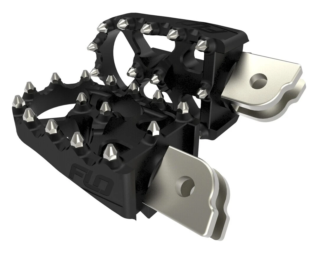 Flo Motorsports MX Style Driver Foot Pegs For Harley Softail 2018-2023