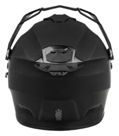 Fly Racing Trekker Helmet -Motorcycle Series fly racing dirt trekker helmet matte black 3
