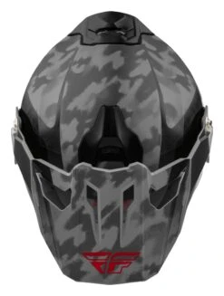 Fly Racing Trekker Pulse Helmet -Motorcycle Series fly racing dirt trekker pulse helmet black camo red 3