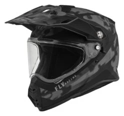 Fly Racing Trekker Pulse Helmet -Motorcycle Series fly racing dirt trekker pulse helmet black grey 4