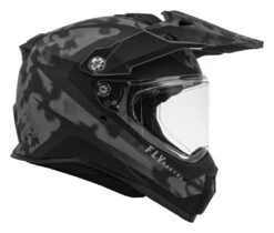 Fly Racing Trekker Pulse Helmet -Motorcycle Series fly racing dirt trekker pulse helmet black grey 5